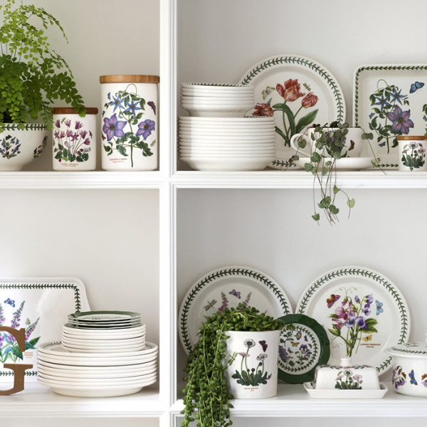 Botanic Garden Plate 8 inch Begonia 21.5 cm Botanic Garden Plate 8 inch Begonia 21.5 cm
