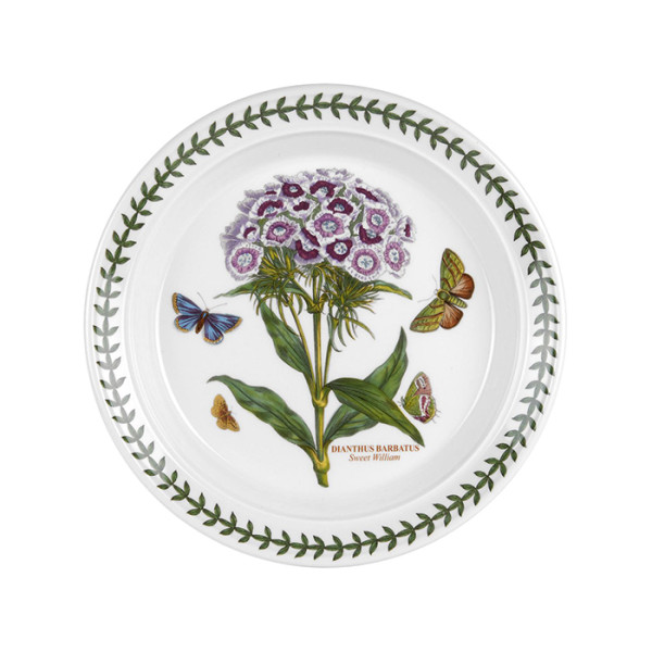 Botanic Garden Plate 8 inch Sweet William 21.5 cm