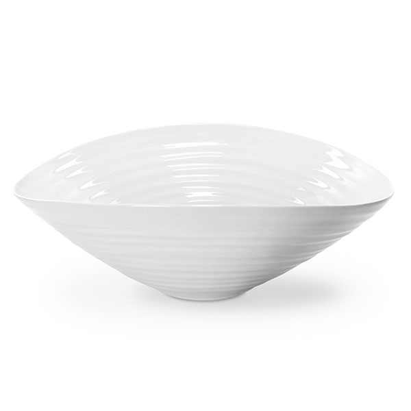 Sophie Conran for Portmeirion White Salad Bowls. Set of 3